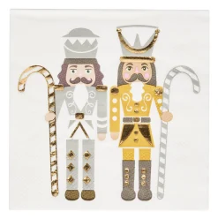 Gilded Nutcracker Paper Cocktail Napkin/20pk-Sophistiplate Best