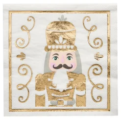 Gilded Nutcracker Paper Lunch Napkin/20pk-Sophistiplate Online