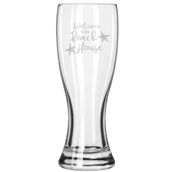 Glass Grand Pilsner | Welcome to the Beach House | 20oz-Maple Clearance
