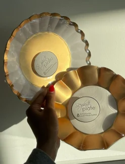 Gold & White Table Setting-Sophistiplate Outlet