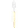 Gold Bella Plastic Cocktail Forks/20pc-Sophistiplate Best