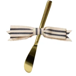 Gold Spreader Knife & Ribbon-Sophistiplate Fashion
