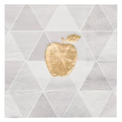 Golden Apple Paper Cocktail Napkin/20pk-Sophistiplate Online