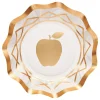 Golden Apple Wavy Paper Appetizer/Dessert Bowl/8pk-Sophistiplate Online