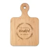 Grateful, Thankful, Blessed - Artisan Wood Cutting & Cheeseboard 12 x 8"-Maple Hot