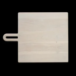 Gray Acacia Wood Cutting with Handle | Blank No Engraving | 18 x 14"-Maple Hot