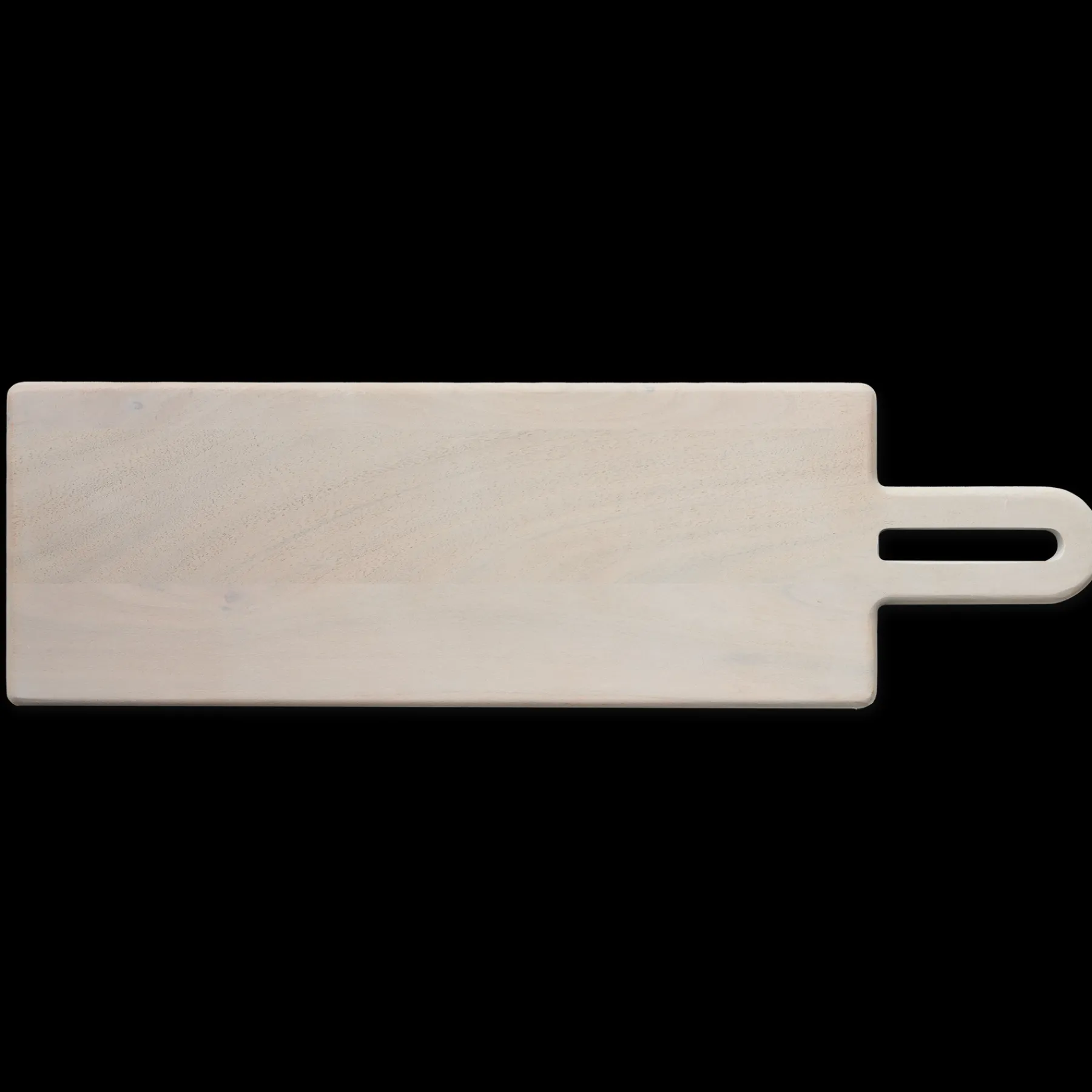 Gray Acacia Wood Cutting with Handle | Blank No Engraving | 20 x 6"-Maple Online