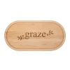 Graze - Oval Wood Cutting & Cheeseboard 20 x 9"-Maple Outlet