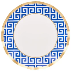 Greek Key Wavy Paper Dinner Plate/8pk-Sophistiplate Hot