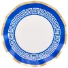Greek Key Wavy Paper Salad Plate/8pk-Sophistiplate Clearance