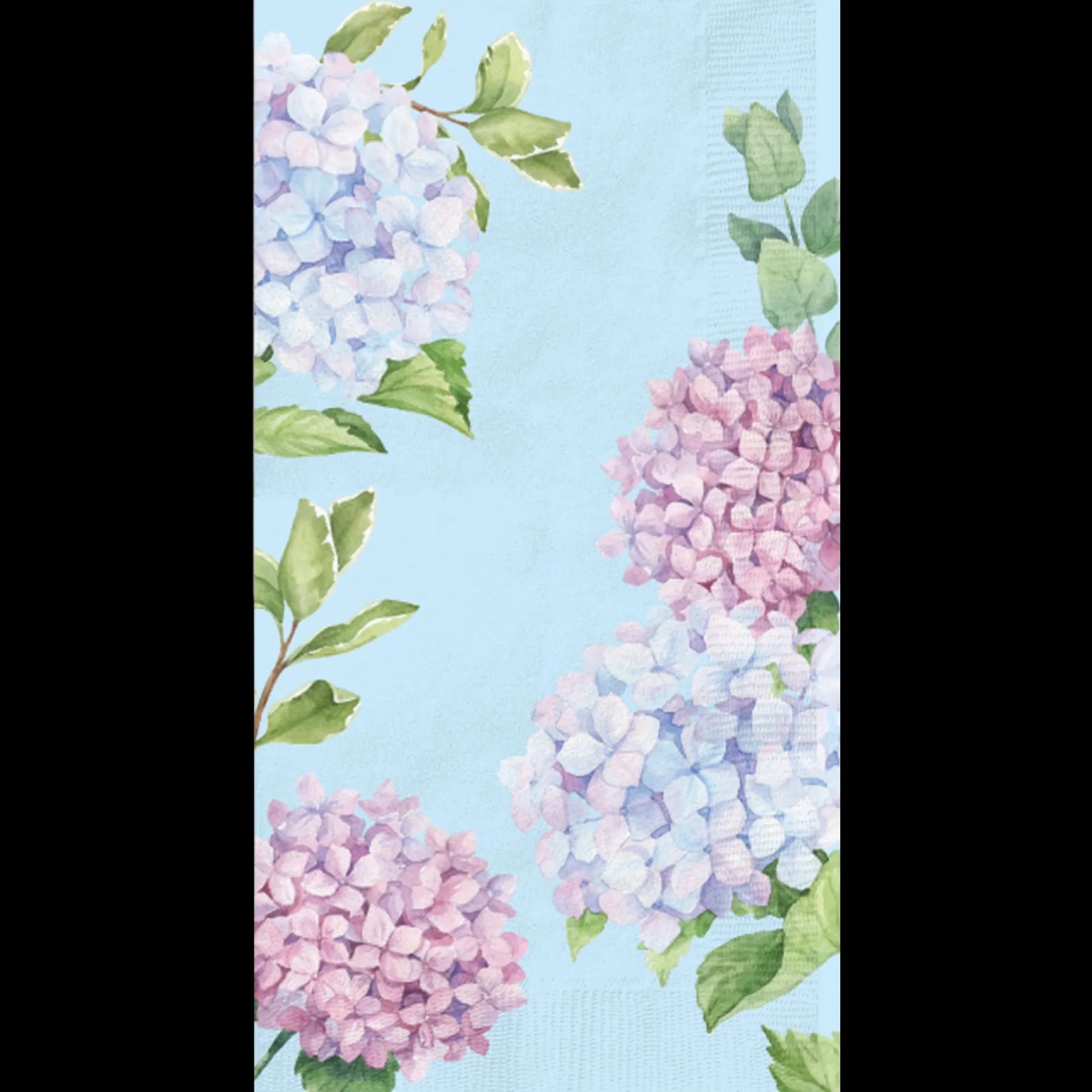 Guest Towel Hydrangea 3 Ply - 20pk-Sophistiplate Hot
