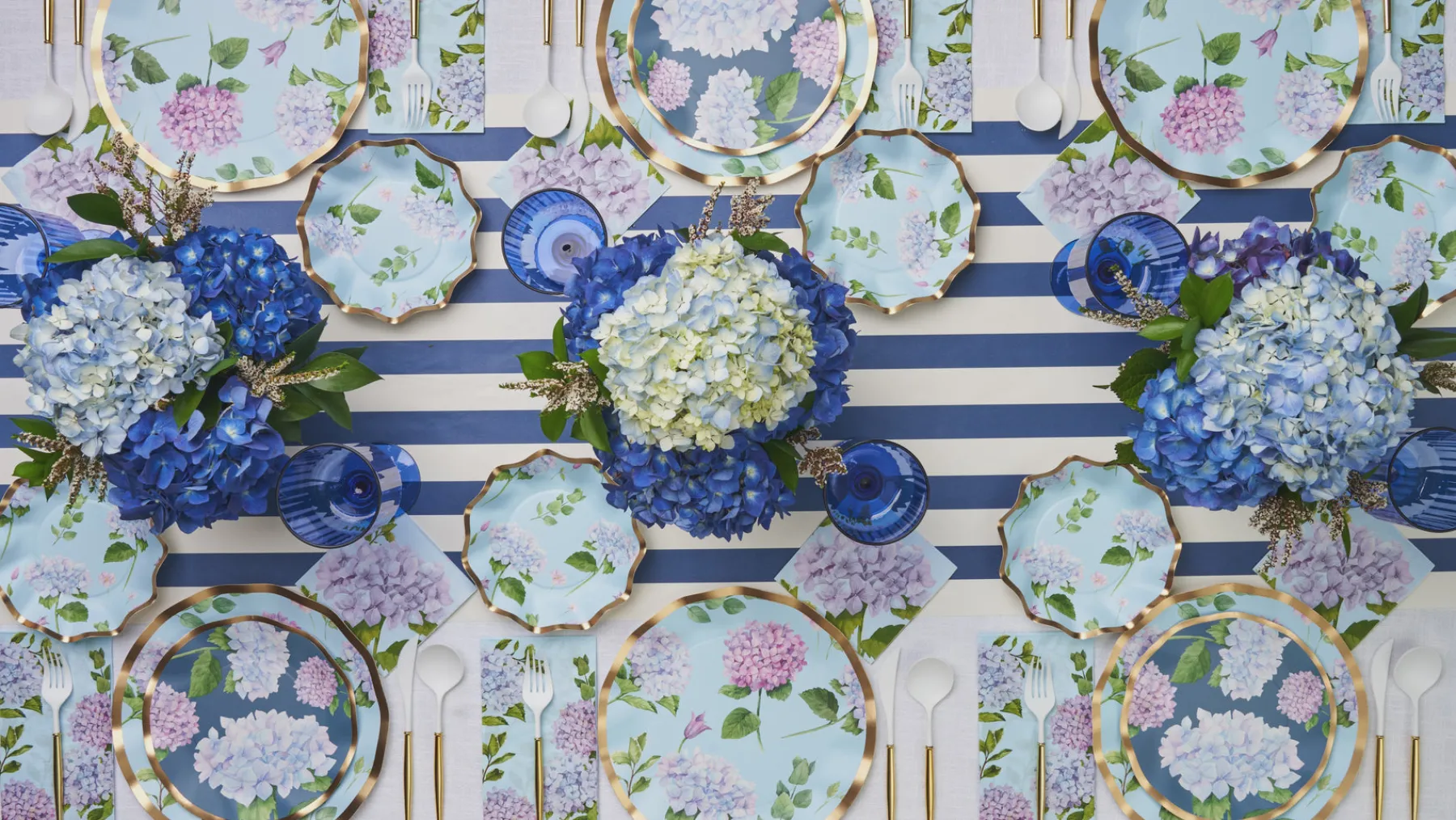 Guest Towel Hydrangea 3 Ply - 20pk-Sophistiplate Hot