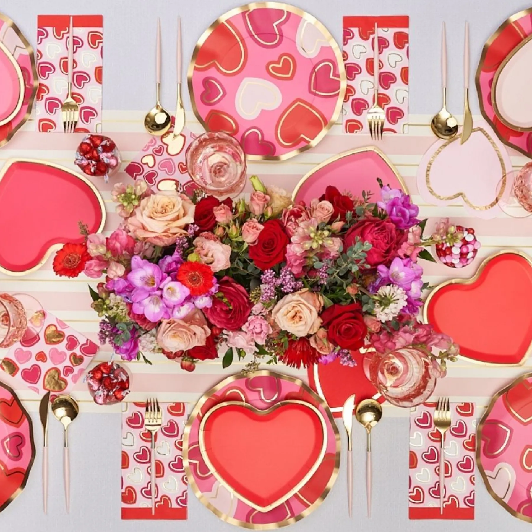 Guest Towel Love Notes/20 pkg-Sophistiplate Best