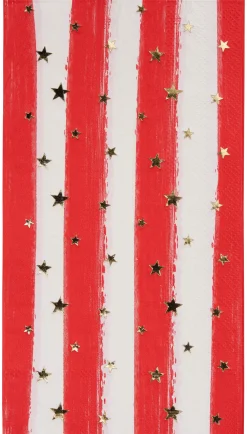 Guest Towel Patriotic Confetti/20ct-Sophistiplate Fashion