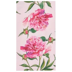 Guest Towel Pink Peonies - 20pkg-Sophistiplate Discount