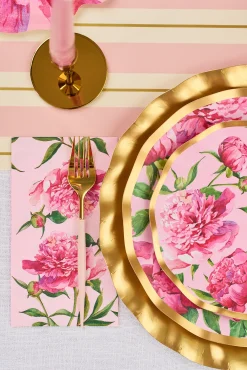 Guest Towel Pink Peonies - 20pkg-Sophistiplate Discount