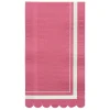 Guest Towel Scalloped Edge Berry/20 pkg-Sophistiplate New