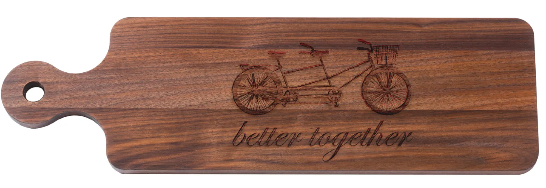 Handled Walnut Bread Board | 20" x 6" | Better Together-Maple Outlet