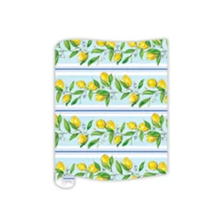 Handpainted Lemons On Branch Table Runner - 20" x 12'-Rosanne Beck Fashion