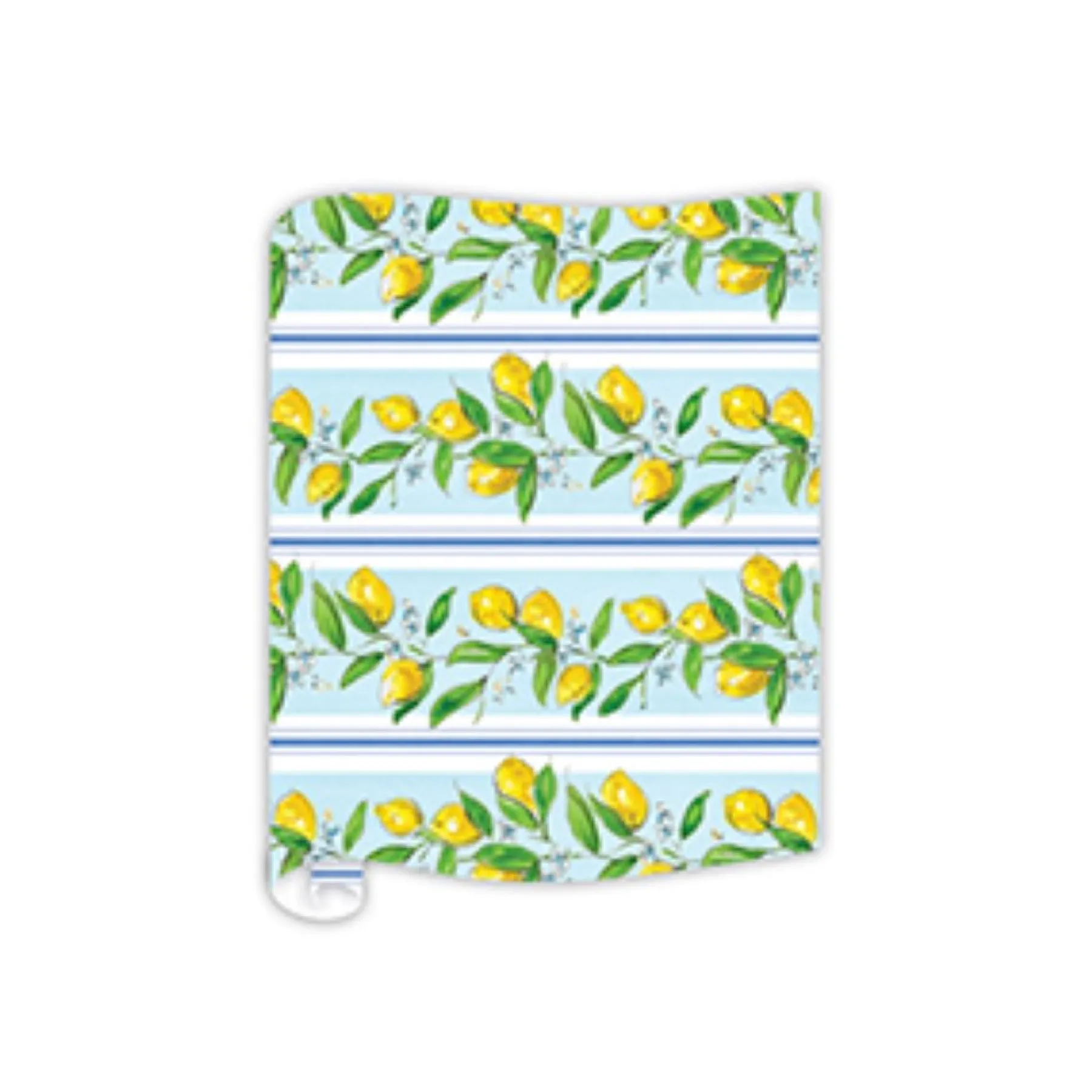 Handpainted Lemons On Branch Table Runner - 20" x 12'-Rosanne Beck Fashion