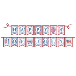 Happy 4th of July Party Banner-Rosanne Beck Fashion