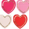 Heart Lunch Napkin Love Notes Assorted/16 pkg-Sophistiplate Sale