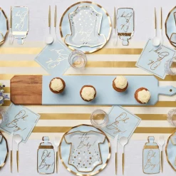 Hey Baby Blue Table Setting-Sophistiplate Hot