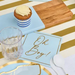 Hey Baby Blue Table Setting-Sophistiplate Hot