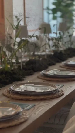 Hey Baby Blue Table Setting-Sophistiplate Hot