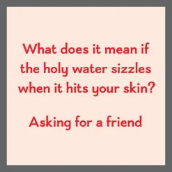 Holy water Coaster-Drinks On Me Coasters Best