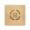 Home Sweet Home - Wood Cheeseboard 12 x 12"-Maple Clearance