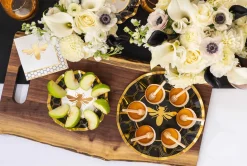 Honeybee Wavy Paper Appetizer/Dessert Bowl/8pk-Sophistiplate Sale