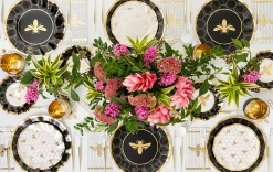 Honeybee Wavy Paper Salad Plate/8pk-Sophistiplate Outlet