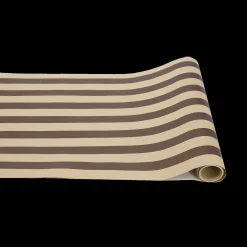 Kraft Brown Classic Stripe Runner 20" x 25'-Hester u0026 Cook Hot