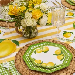 Lemon and Stem Table Setting-Sophistiplate Hot