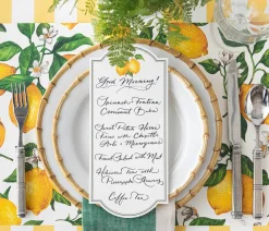 Lemon Table Card - Pack of 12-Hester u0026 Cook Discount