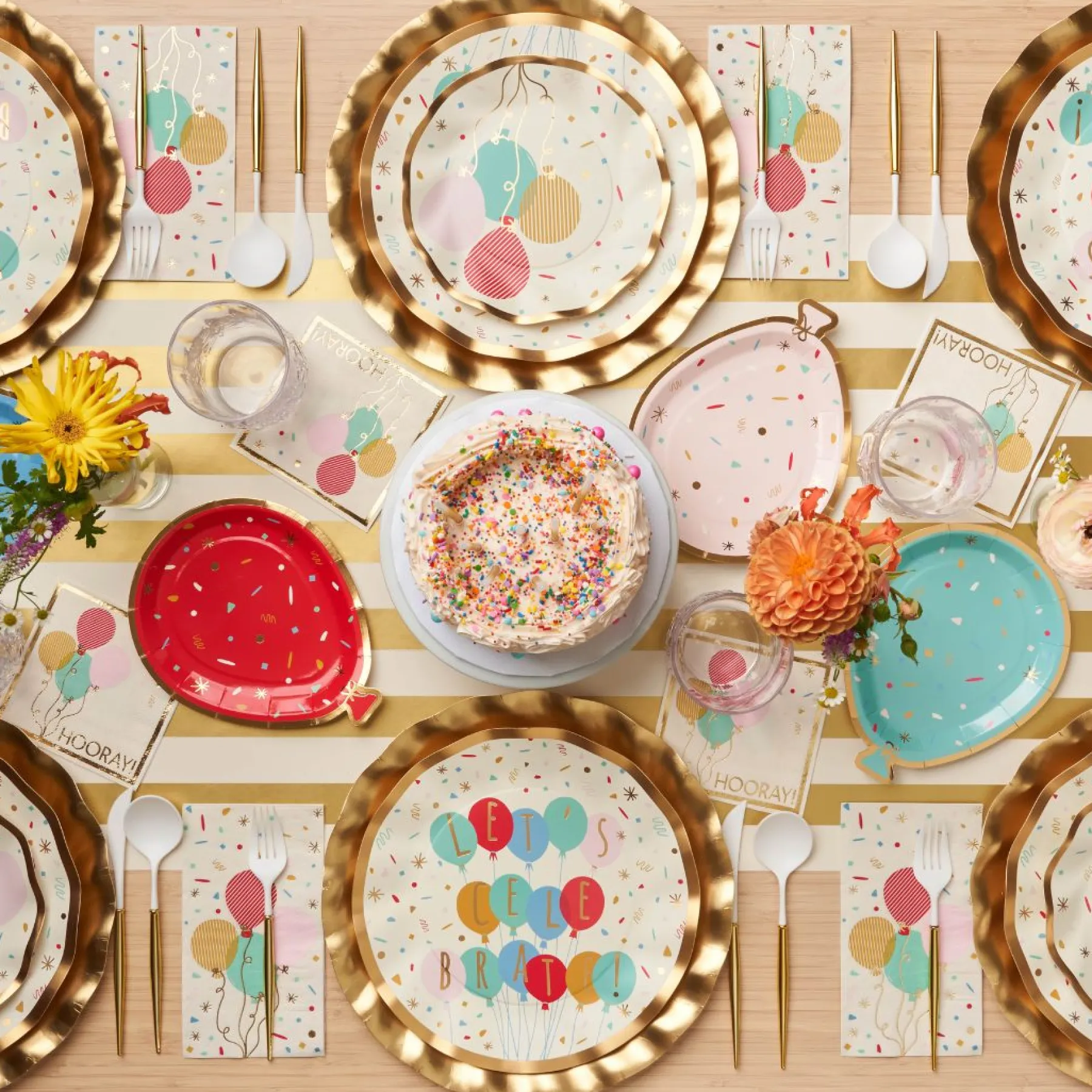 Lets Celebrate Table Setting-Sophistiplate Fashion