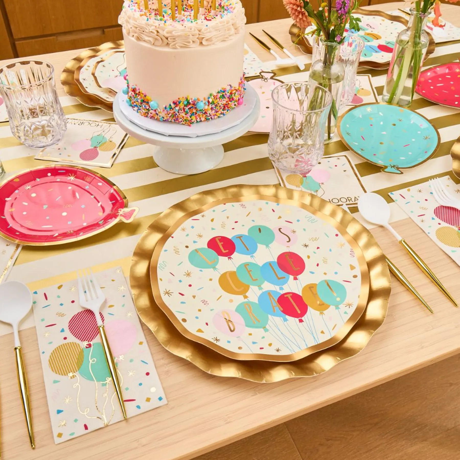 Lets Celebrate Table Setting-Sophistiplate Fashion