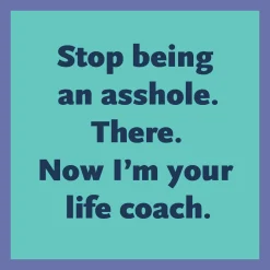 Life Coach Coaster-Drinks On Me Coasters Hot