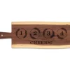 Live Edge Walnut Single Handle Charcuterie Board | Beer Flight | 20" x 6"-Maple Outlet