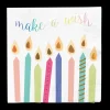 Lunch Napkin Birthday Candles 2 Ply/16pk-Sugarplum Fashion