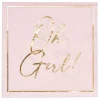 Lunch Napkin Hey Baby Pink - 20pkg-Sugarplum New