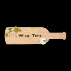 Wine Board | It's Wine Time | 15 x 4"-Maple New