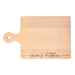 Wood Artisan Paddle Board | Mom's Kitchen | 16 x 10"-Maple Fashion