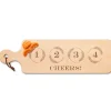 Wood Bread Board | Beer Flight | 20 x 6"-Maple Best