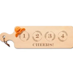 Wood Bread Board | Beer Flight | 20 x 6"-Maple Best