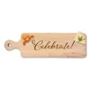 Wood Bread Board | Celebrate | 20 x 6"-Maple Best