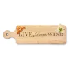 Wood Bread Board | Live Laugh Wine | 20 x 6"-Maple Online