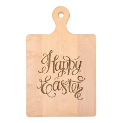 Wood Cutting & Cheeseboard | Happy Easter | 16 x 10"-Maple Sale