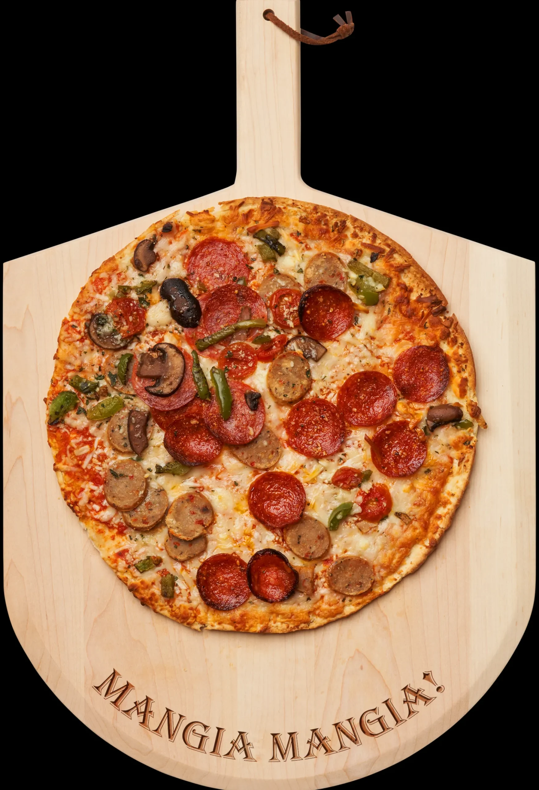 Wood Pizza Peel | Mangia Mangia! | 14 x 21"-Maple Sale